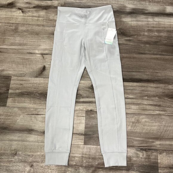 Balance Collection Athletic High Rise Pocket Yoga Pants Grey NWT Size M